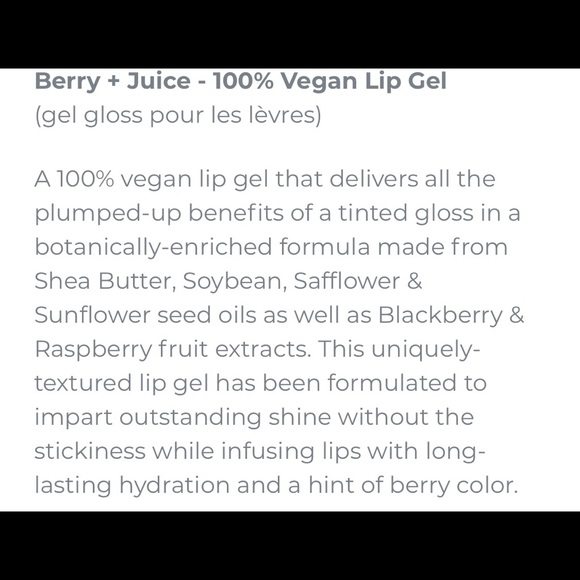 🍒🍓Seraphine Botanicals BERRY + JUICE Lip Gloss - Picture 6 of 8